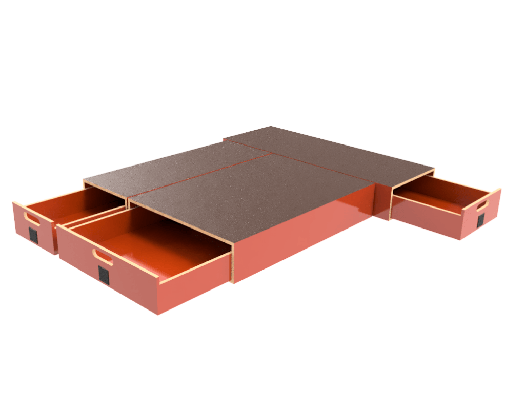 Pro-Wood multiplex verhoogde vloersystemen